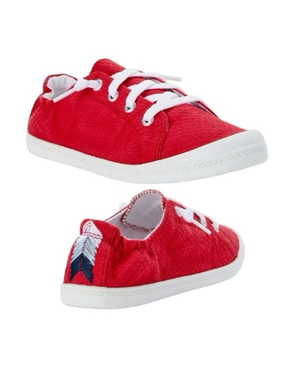Time And Tru Scrunch Back Memory Foam Casual Sneakers
